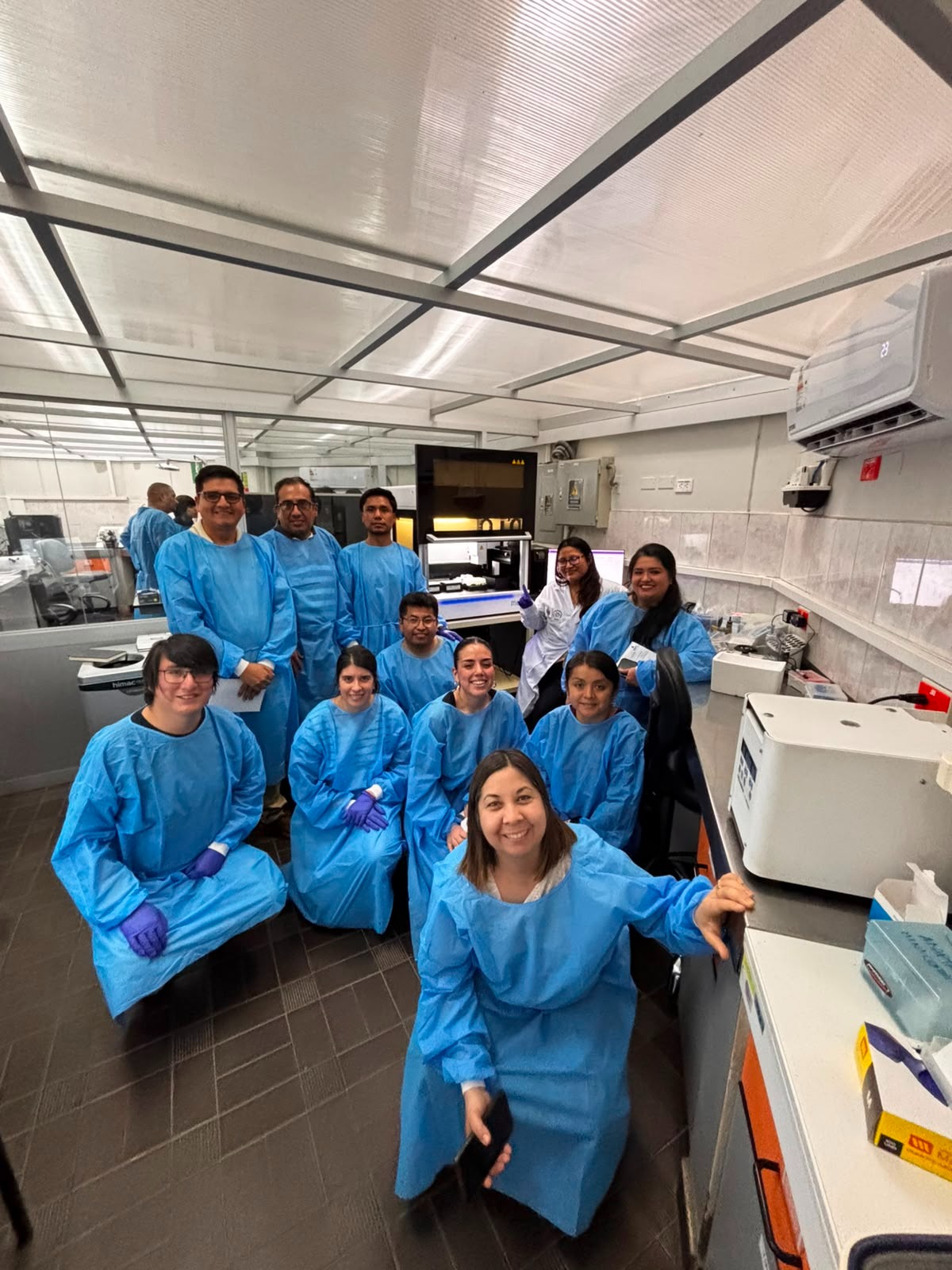 Una becaria del IDEAUS participó de un curso internacional de genómica en Perú