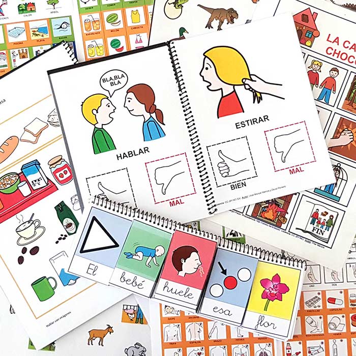 Imagen de la aplicación ARASAAC