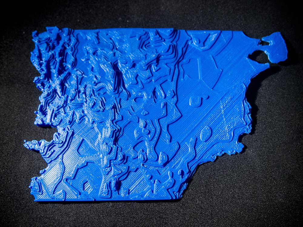 Imagen del modelo Topografía del Chubut