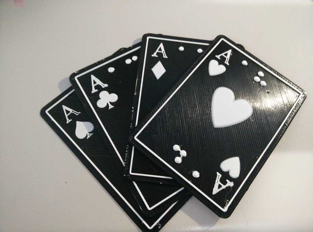 Imagen del modelo Cartas de poker para personas con baja visión o ciegas.