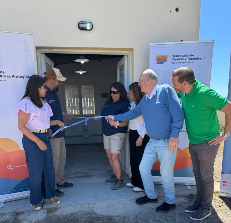 El Gobierno de la Provincia garantiza energía eléctrica en Punta Loma mediante tecnología solar