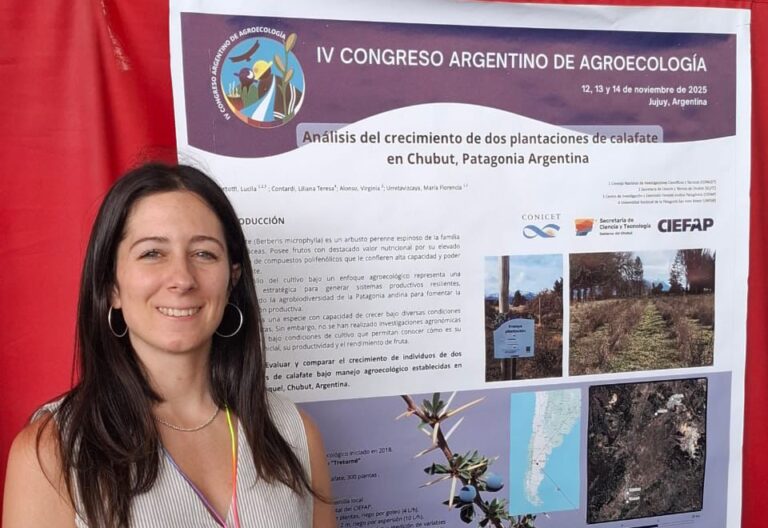 Becaria Chubutense participó del IV Congreso Argentino de Agroecología en Jujuy